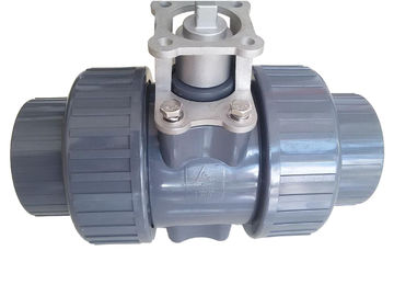 2 Way Double True Union Motorized PVC Control Valve