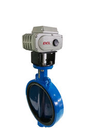 Fluorine Lined DN250 SS316L Electric Butterfly Valve