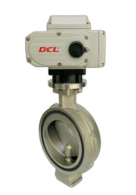 IP67 Freezing Offset Eccentric Electric Butterfly Valve