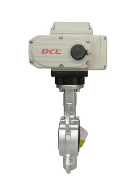 SS304 Concentric Electric Actuated Butterfly Valve DN50~DN65