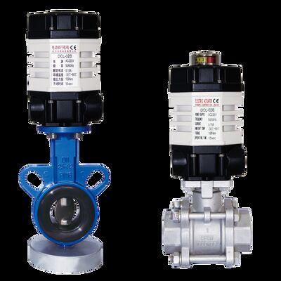 सुपर टॉर्क लघु 7S 9Nm DC24V वाल्व एक्ट्यूएटर