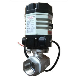 स्टेनलेस स्टील 2000psi उच्च दबाव विद्युत संचालित गेंद वाल्व